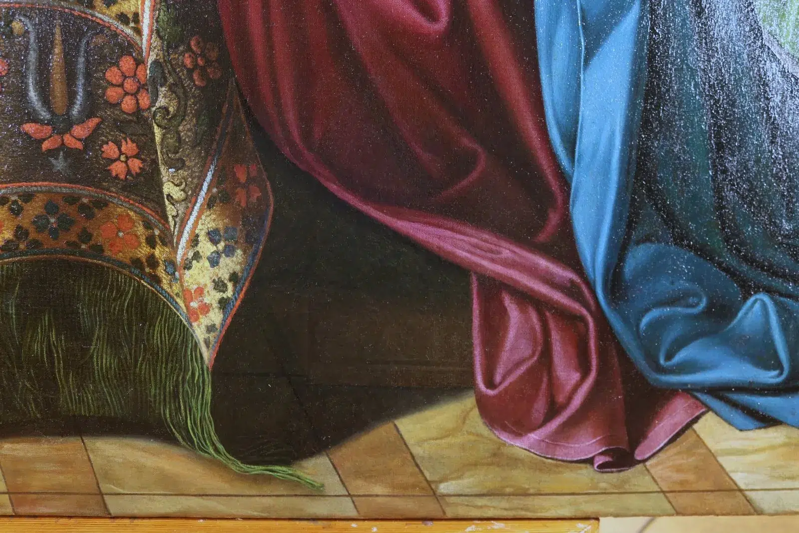 Restauration peinture de chevalet Annonciation, Louis Finson ARCAD